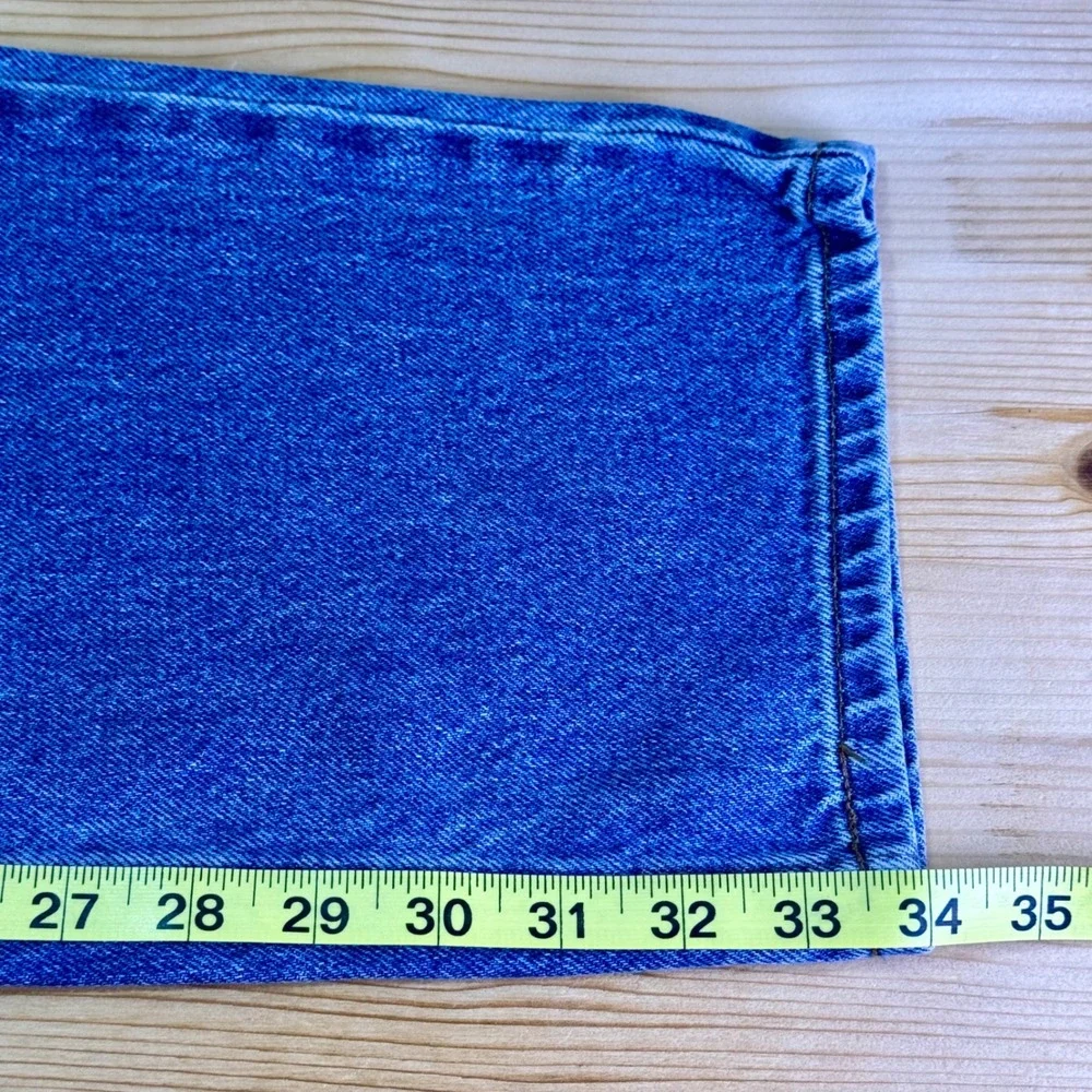 Harley-Davidson Classic Blue Denim Jeans Men's 36x34 Heavy Cotton Motorcycle‎